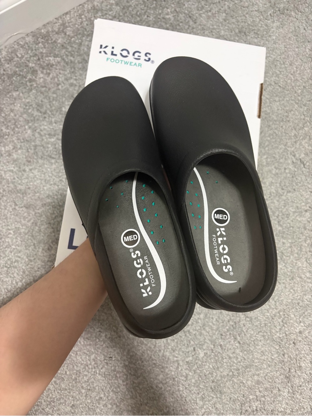 Klogs Black Slip-On Women's Clogs